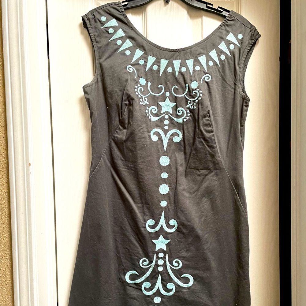 Grey Dress Size 8 Cynthia Rowley